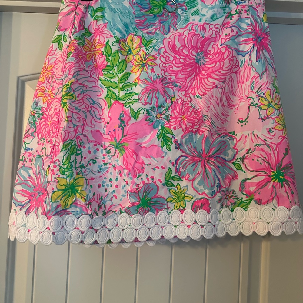 Lilly Pulitzer Paradise Found Floral Skirt 12 nwt